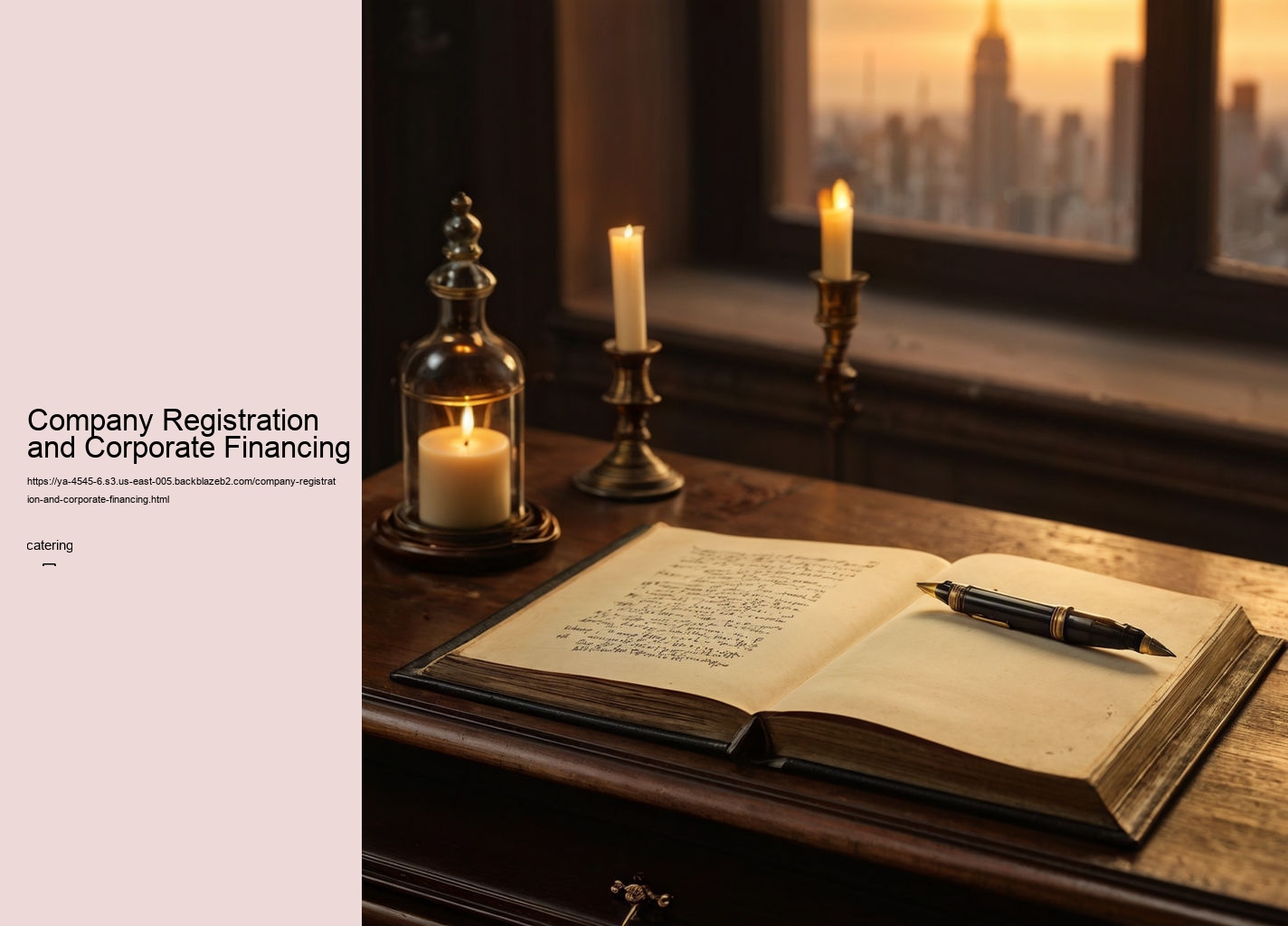 Company Registration and Corporate Financing